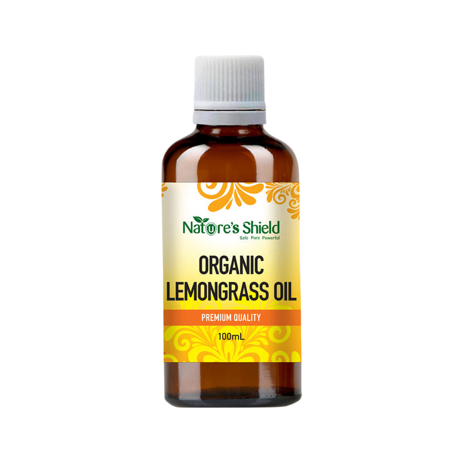 Nature's Shield Org Essential Oil Lemongrass 100ml