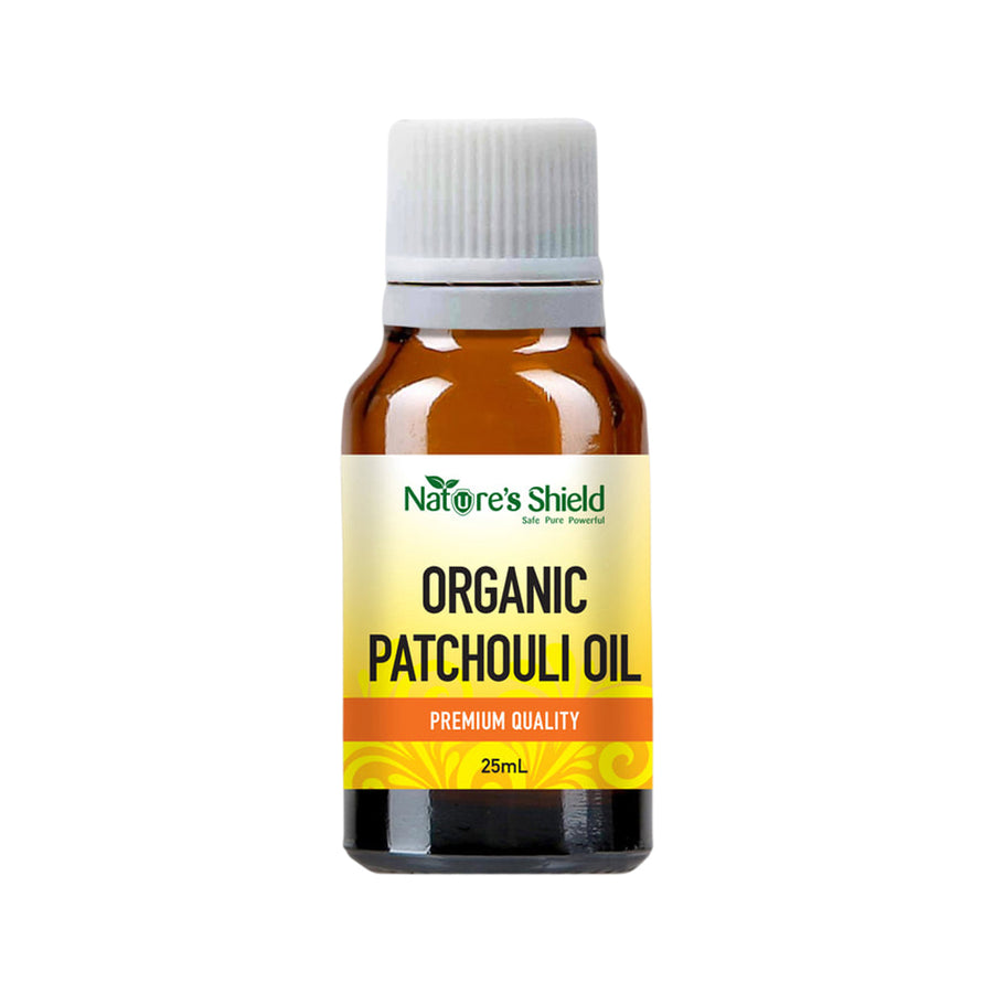 Nature's Shield Org Essential Oil Patchouli 25ml