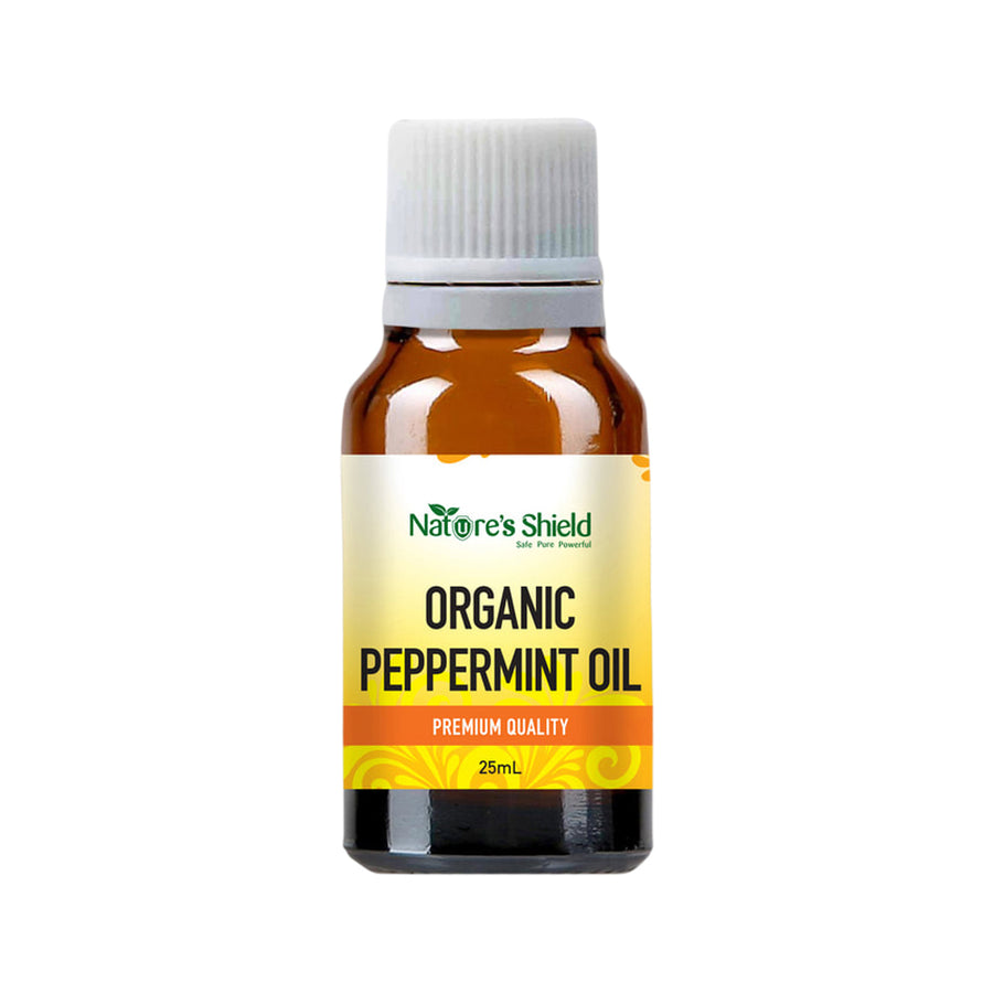 Nature's Shield Org Essential Oil Peppermint 25ml