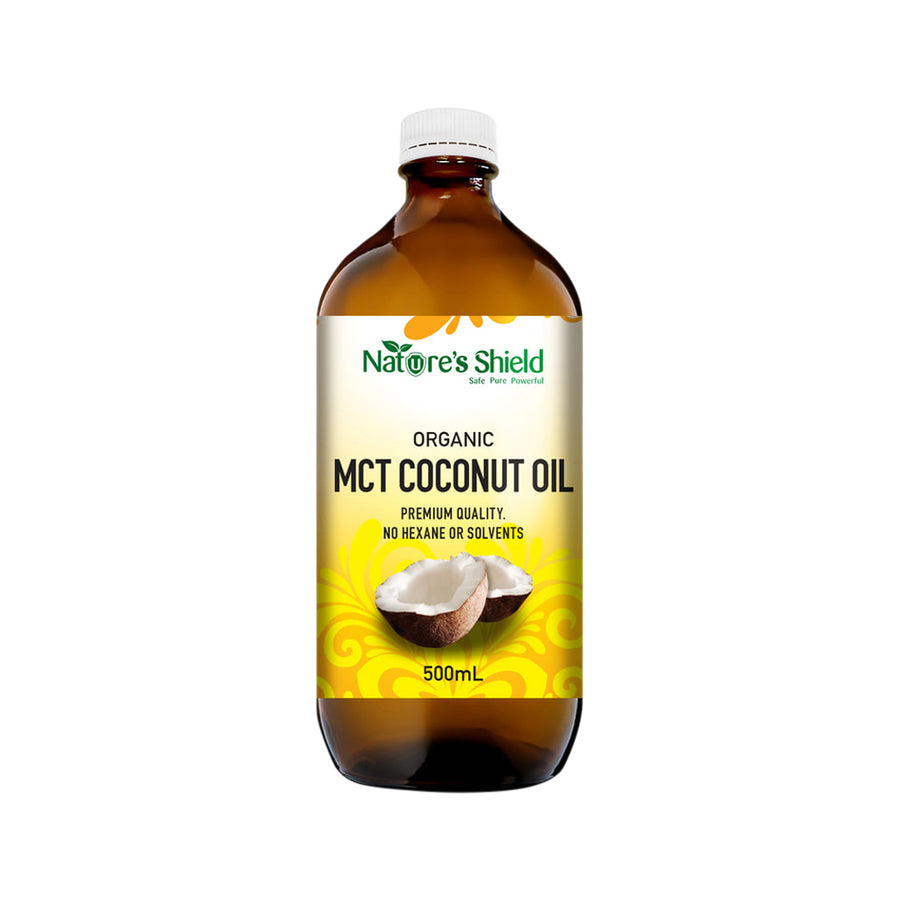 Nature's Shield Organic MCT Coconut Oil 500ml