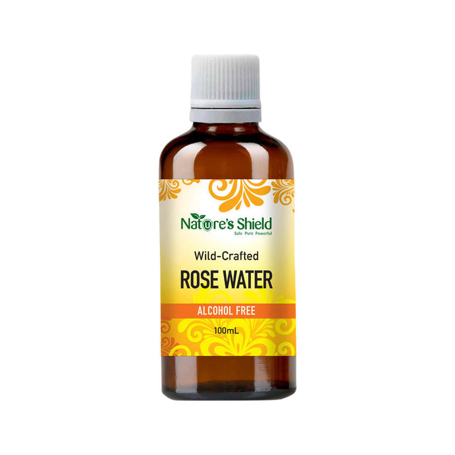 Nature's Shield Wild Crafted Rose Water Alcohol Free 100ml