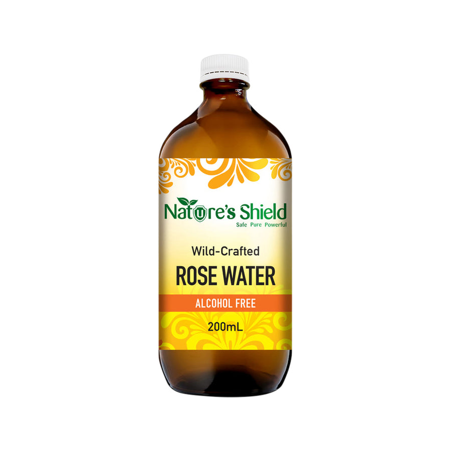 Nature's Shield Wild Crafted Rose Water 200mL