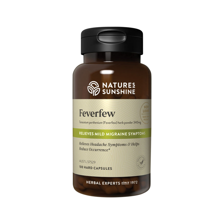 Nature's Sunshine Feverfew 340mg 100c