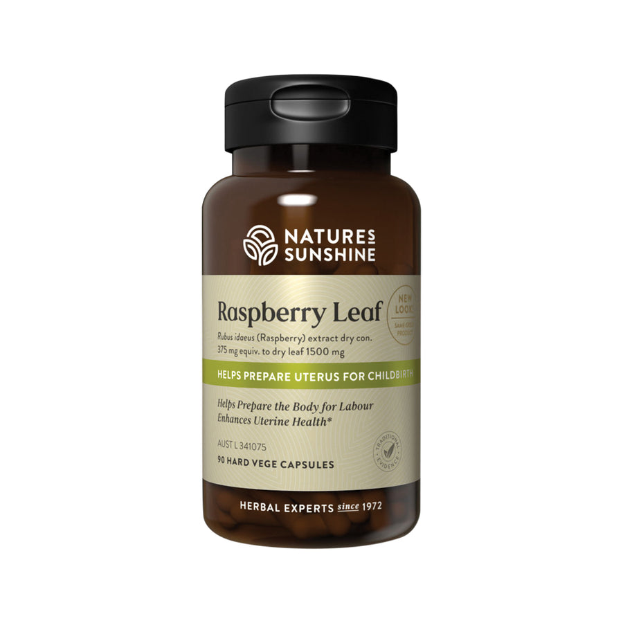 Nature's Sunshine Raspberry Leaf 1500mg 90c