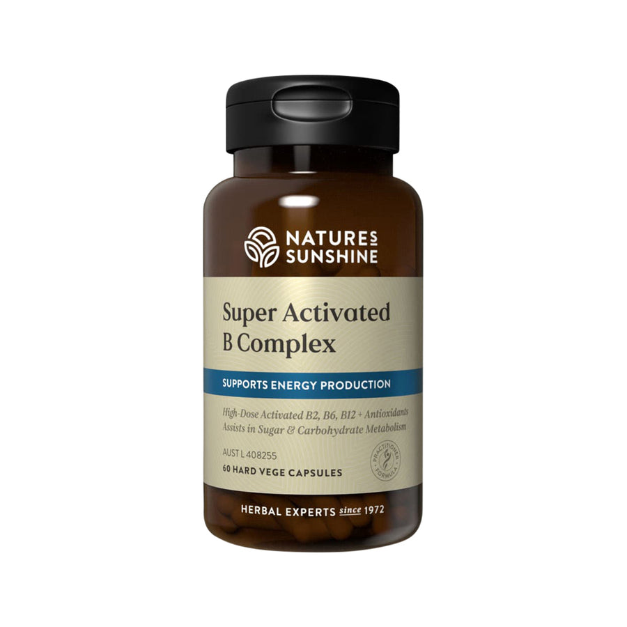 Nature's Sunshine Super Activated B Complex 60c