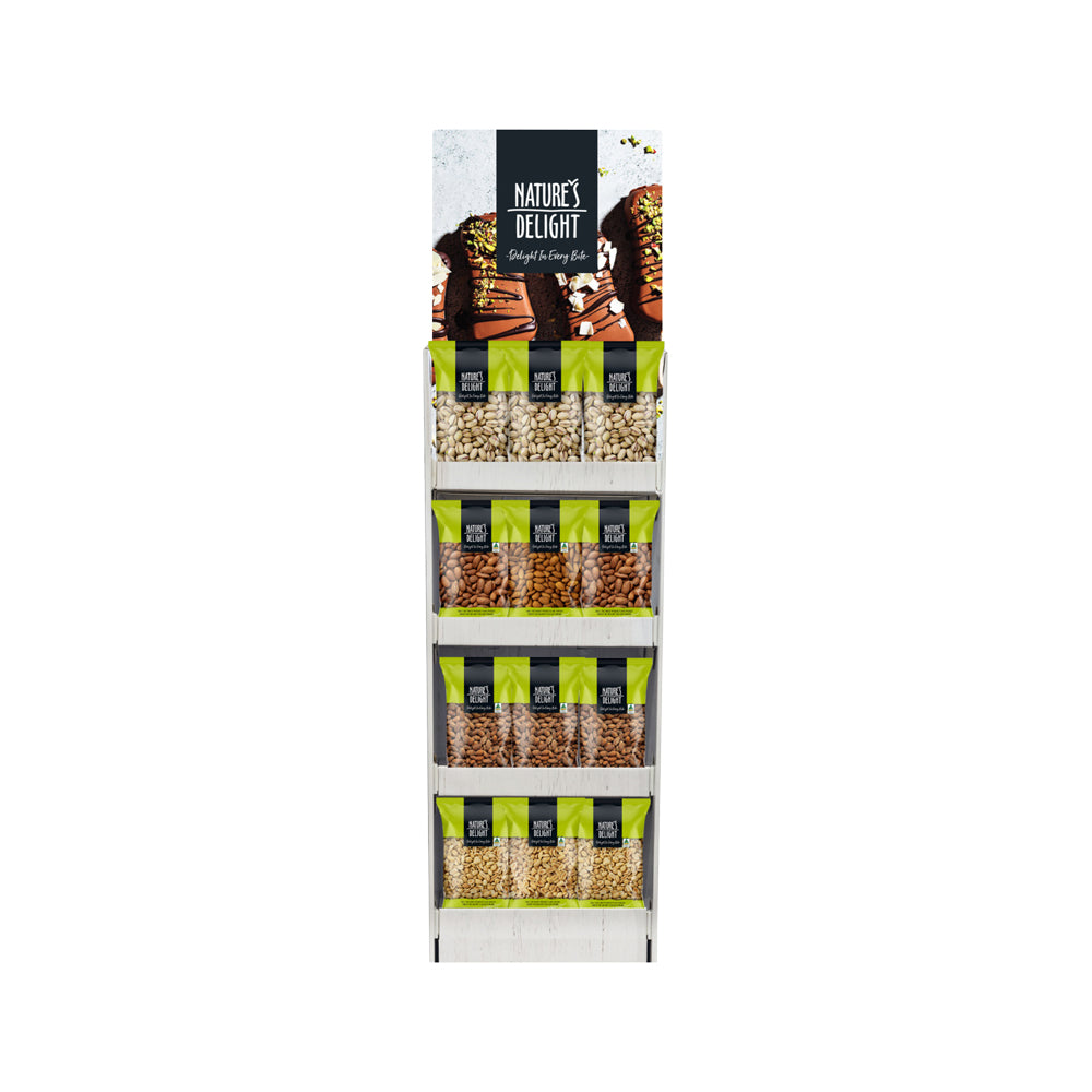 Natures Delight Display Stand Floor EMPTY