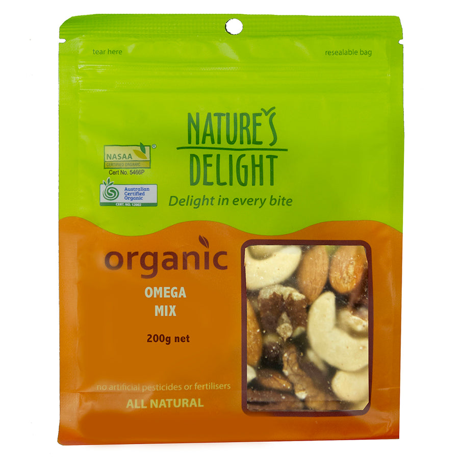 Natures Delight Organic Omega Mix 200g