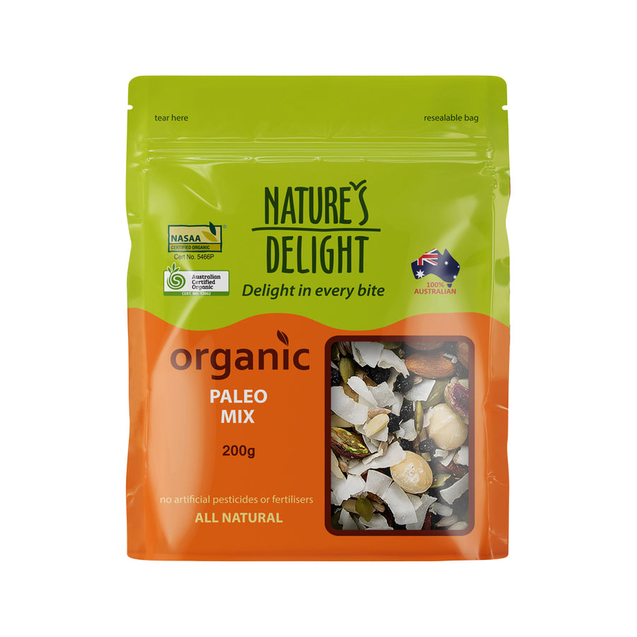 Natures Delight Organic Paleo Mix 200g