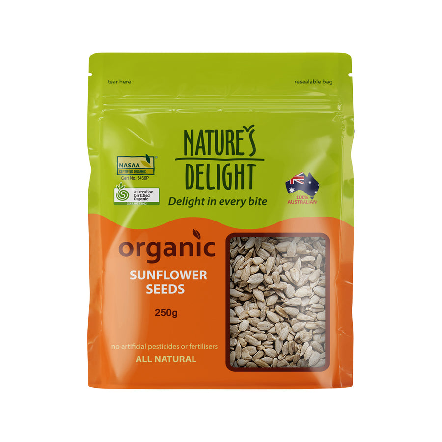 Natures Delight Organic Sunflower Seeds 250g