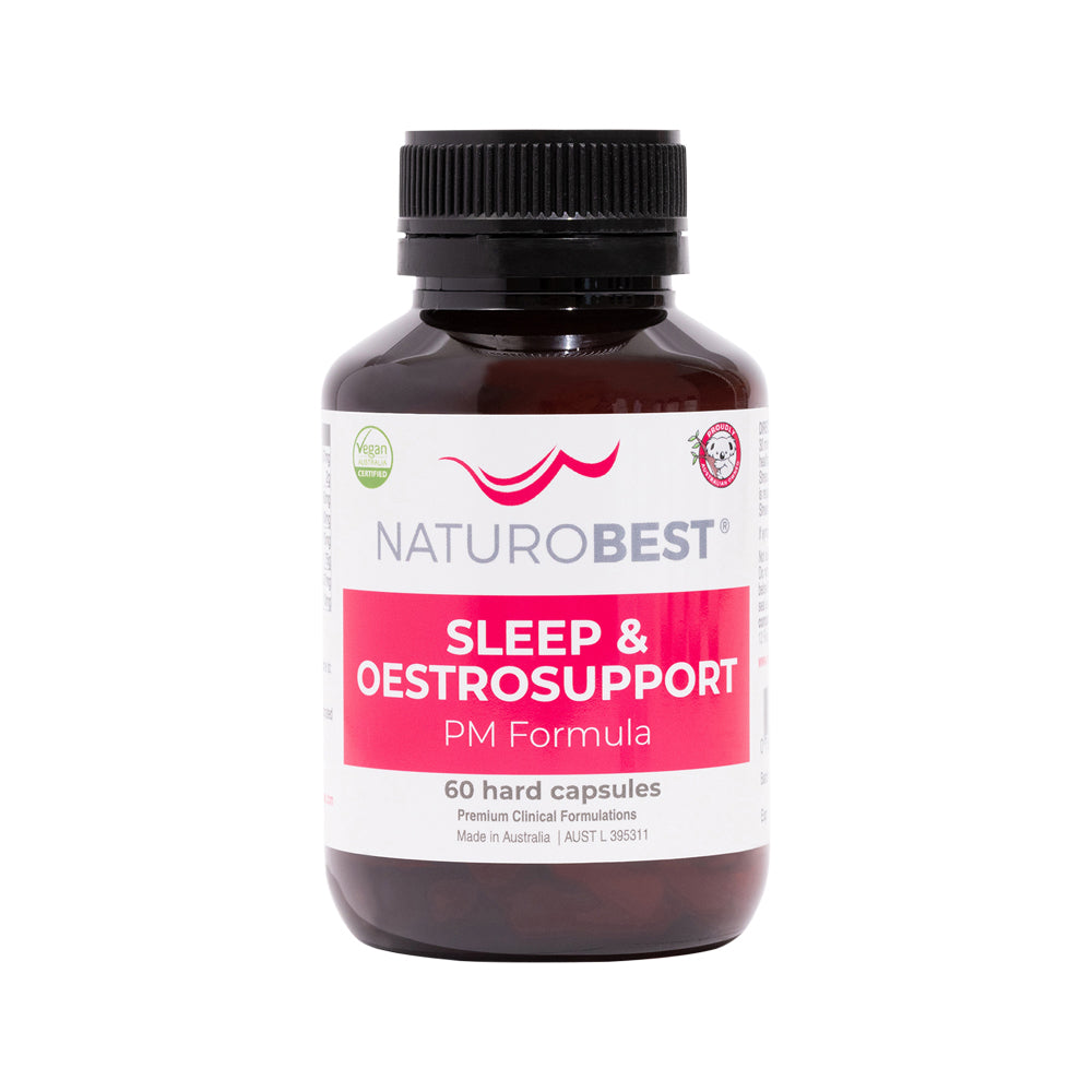NaturoBest Sleep and Oestrosupport PM Formula 60c