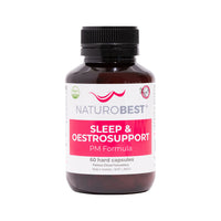 NaturoBest Sleep and Oestrosupport PM Formula 60c
