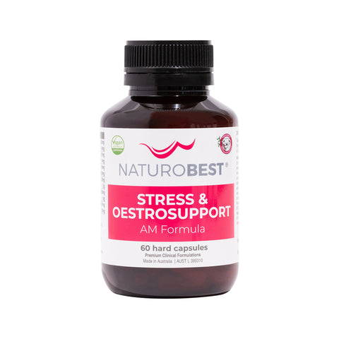 NaturoBest Stress & Oestrosupport AM Formula 60 Capsules