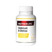 Nutralife Debloat and Detox 60 Capsules