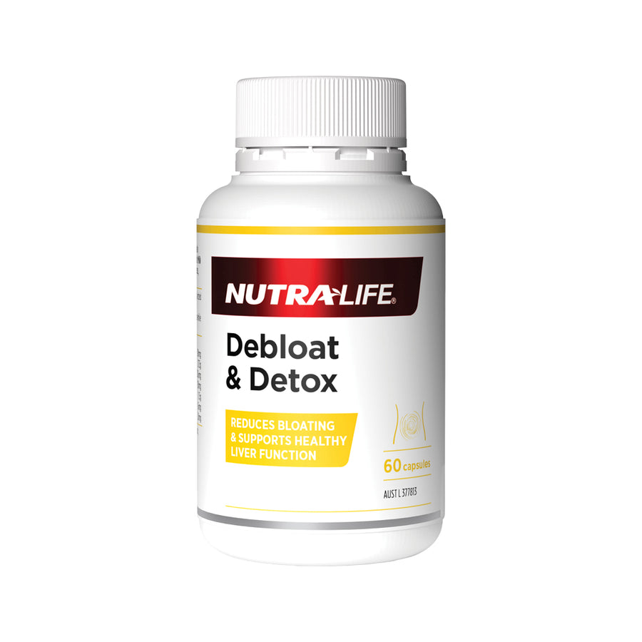 Nutralife Debloat and Detox 60 Capsules