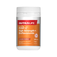 NutraLife Ester C High Strength Plus Bioflavonoids 120t