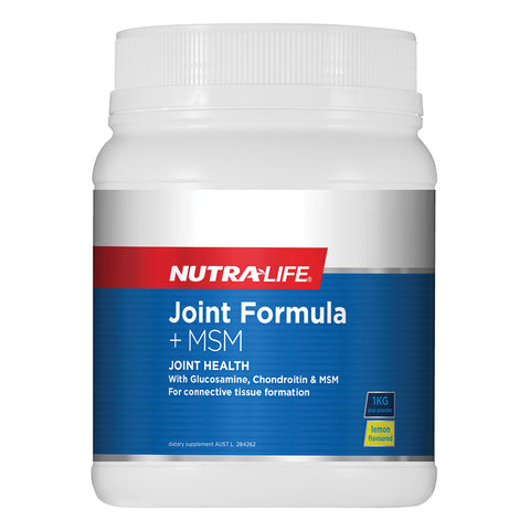 Nutralife Joint Formula Plus MSM Joint Health Lemon Flavoured 1kg