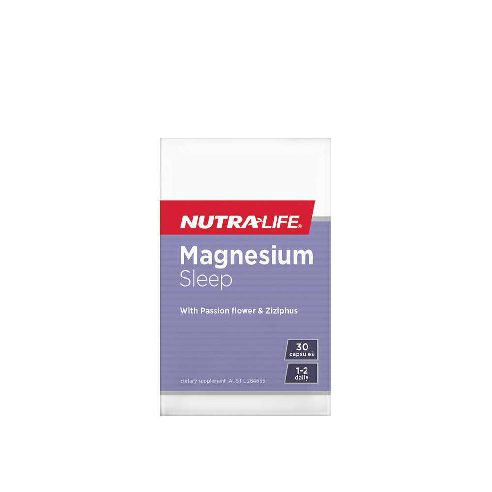Nutralife Magnesium Sleep with Passion Flower and Ziziphus 30 Capsules