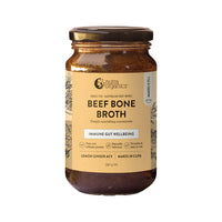 Nutra Org Bone Broth Beef Concentrate Lemon Ginger ACV 390g