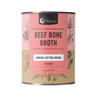 Nutra Organics Immune Gut Wellbeing Beef Bone Broth Powder 125g