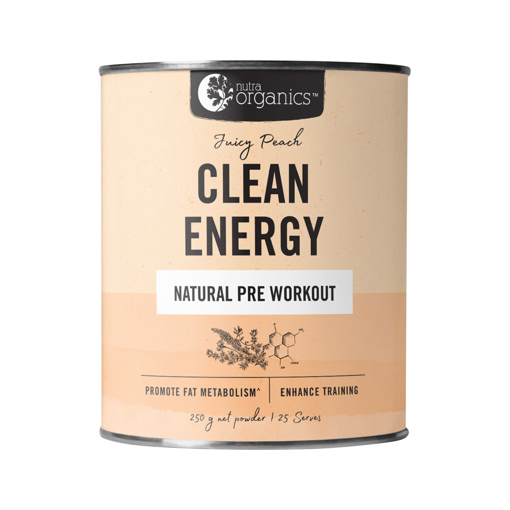 Nutra Org Clean Energy Juicy Peach 250g