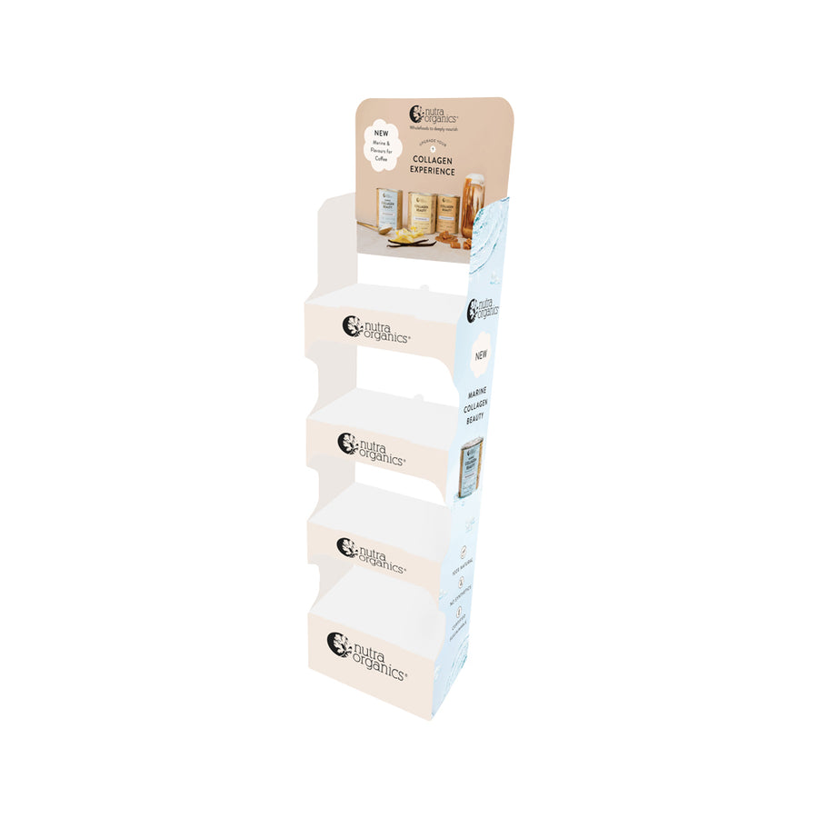 Nutra Organics Collagen Experience Display Stand 