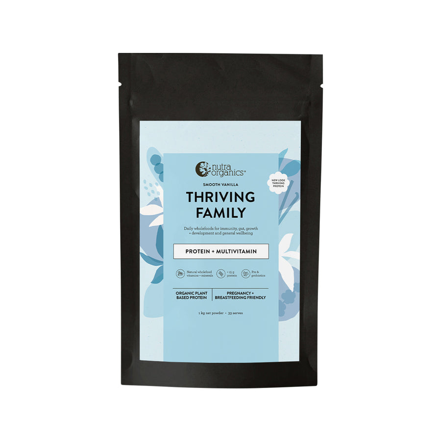 Nutra Org Org Protein Thriving Family Smooth Vanilla 1kg