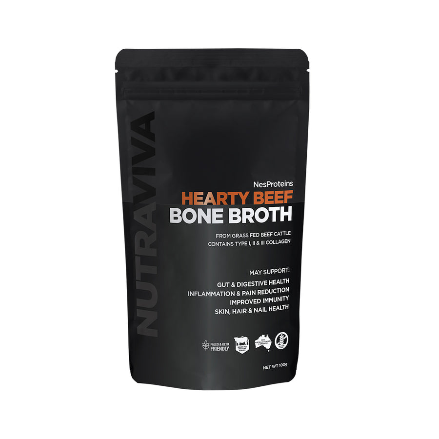 NutraViva NesProteins Bone Broth Hearty Beef 100g