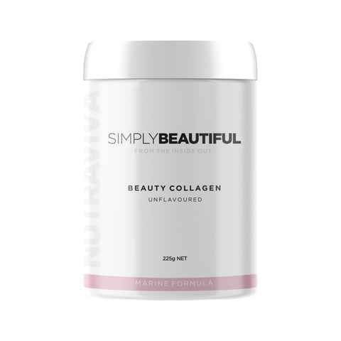 Nutraviva (NesProteins) Simply Beautiful Beauty Collagen Marine Formula Unflavoured 225g