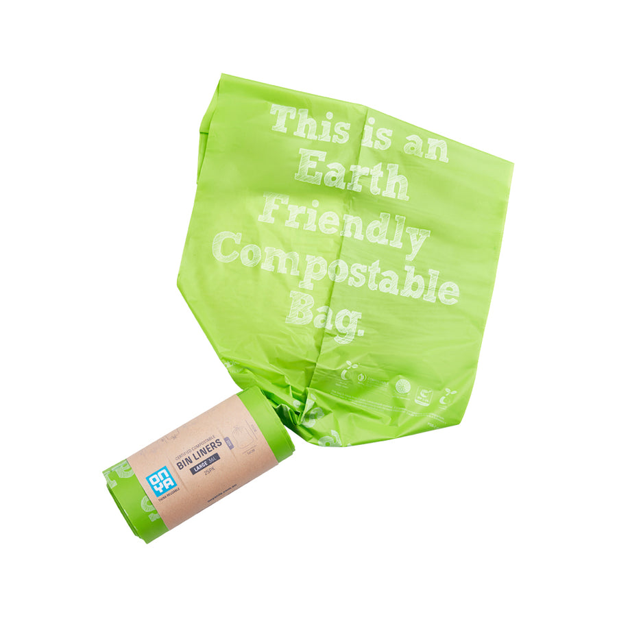 Onya Compostable Bin Liners Large 36L x 25pk