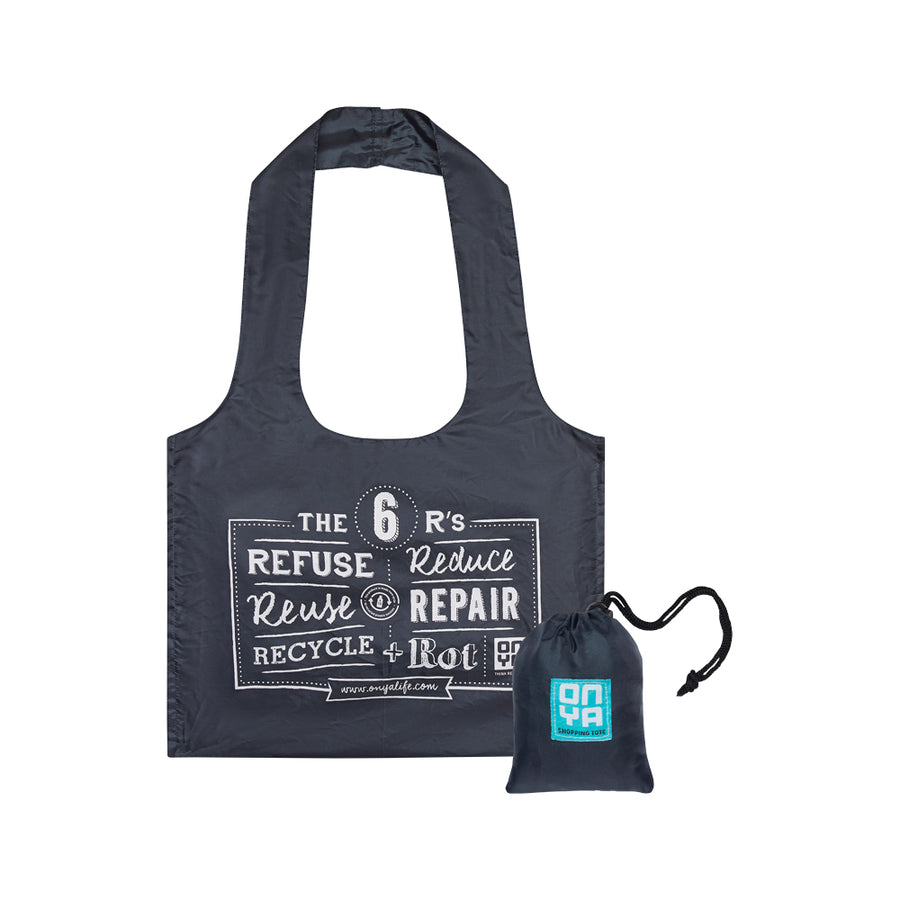 Onya Reusable Shopping Tote Bag Charcoal