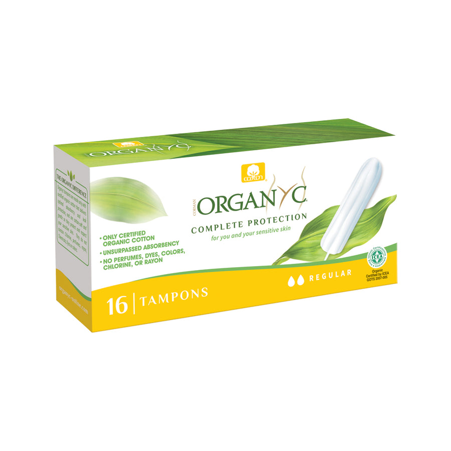 Organyc Org Tampons Regular x 16 Pack