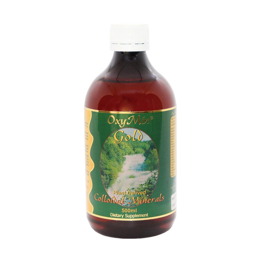 OxyMin Colloidal Gold (Plant Derived Colloidal Minerals) 500ml