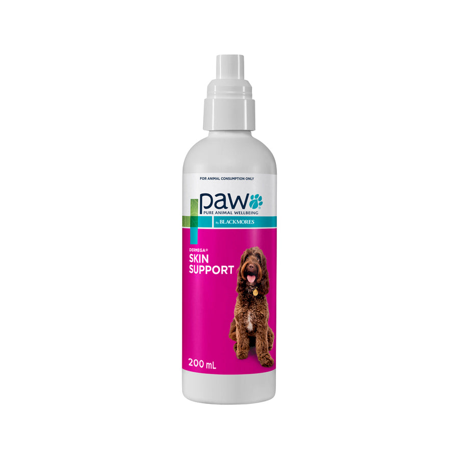 PAW Pure Animal Wellness by Blackmores Dermega Skin Support 200ml