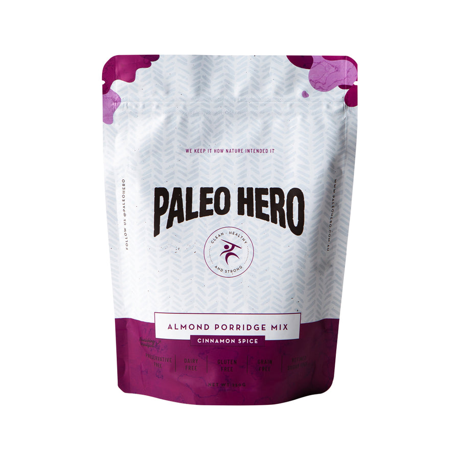 Paleo Hero Mix Almond Porridge Cinnamon Spice 250g