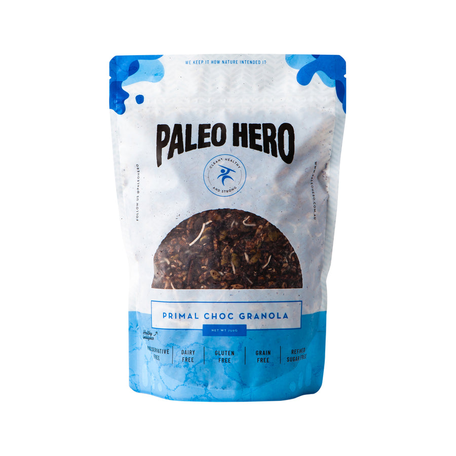 Paleo Hero Primal Granola Choc 750g