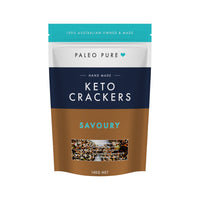 Paleo Pure Keto Crackers Savoury 140g