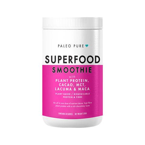 Paleo Pure Superfood Smoothie Plant Protein Cacao 250g