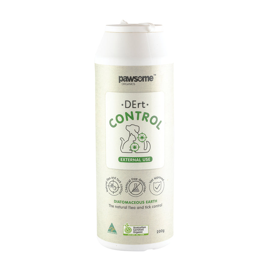 Pawsome Organics Org Pet DErt Control 200g