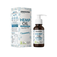 Pawsome Organics Org Pet Hemp Oil Seaweed 100ml