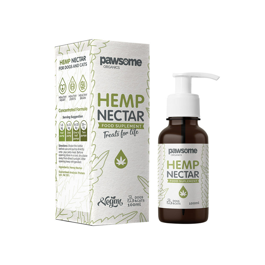 Pawsome Organics Pet Hemp Nectar 100ml
