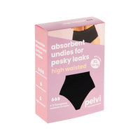 Pelvi Underwear Leakproof Full Brief Black XL