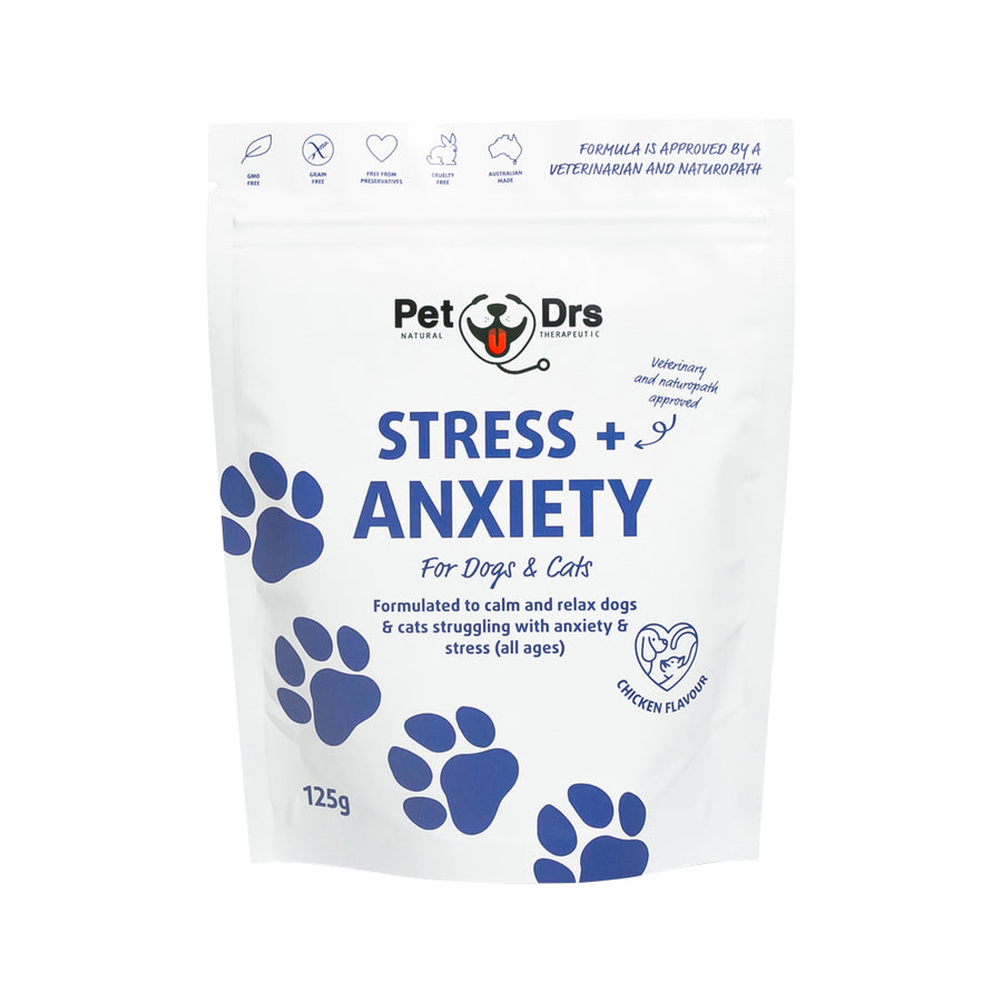 Pet Drs Supplement Stress Plus Anxiety 125g