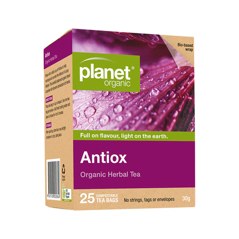 Planet Organic Org Antiox Herbal Tea x 25 Tea Bags