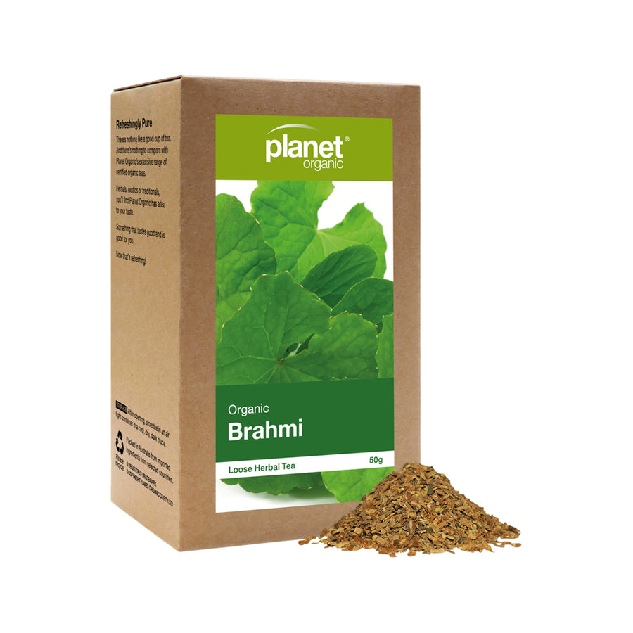 Planet Organic Org Brahmi Loose Leaf Tea 50g