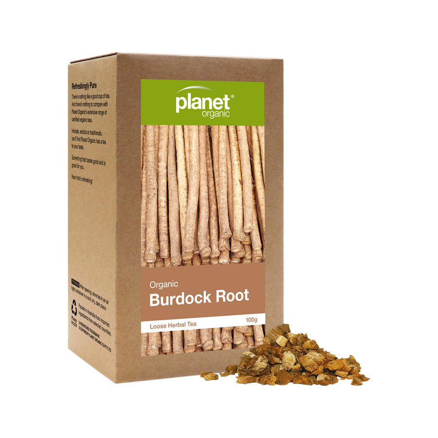 Planet Organic Org Burdock Root Loose Leaf Tea 100g