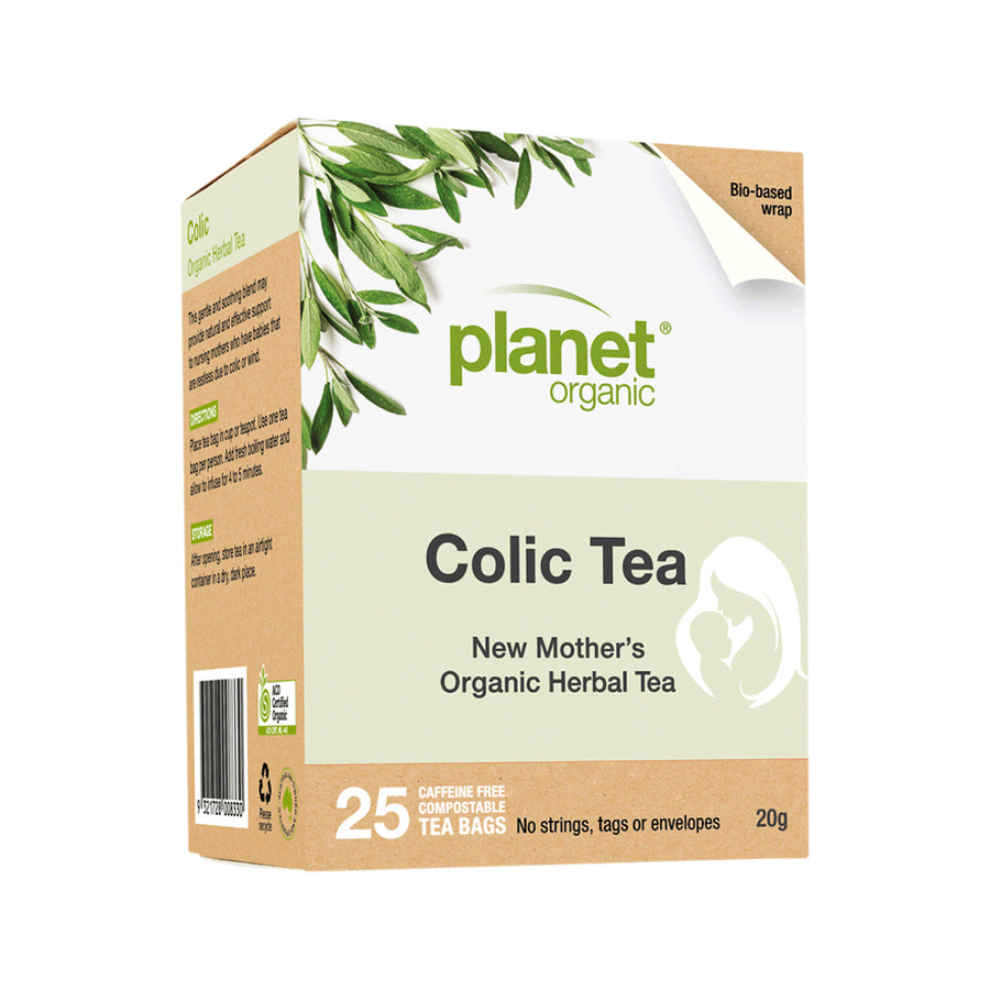 Planet Organic Org Colic Tea Herbal Tea x 25 Tea Bags