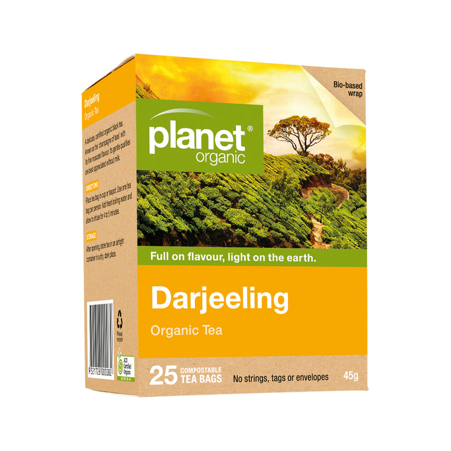 Planet Organic Org Darjeeling Herbal Tea x 25 Tea Bags