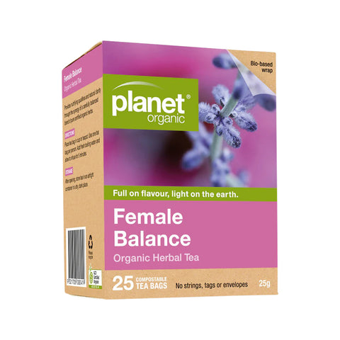 Planet Organic Org Female Balance Tea x 25 Tea Bags