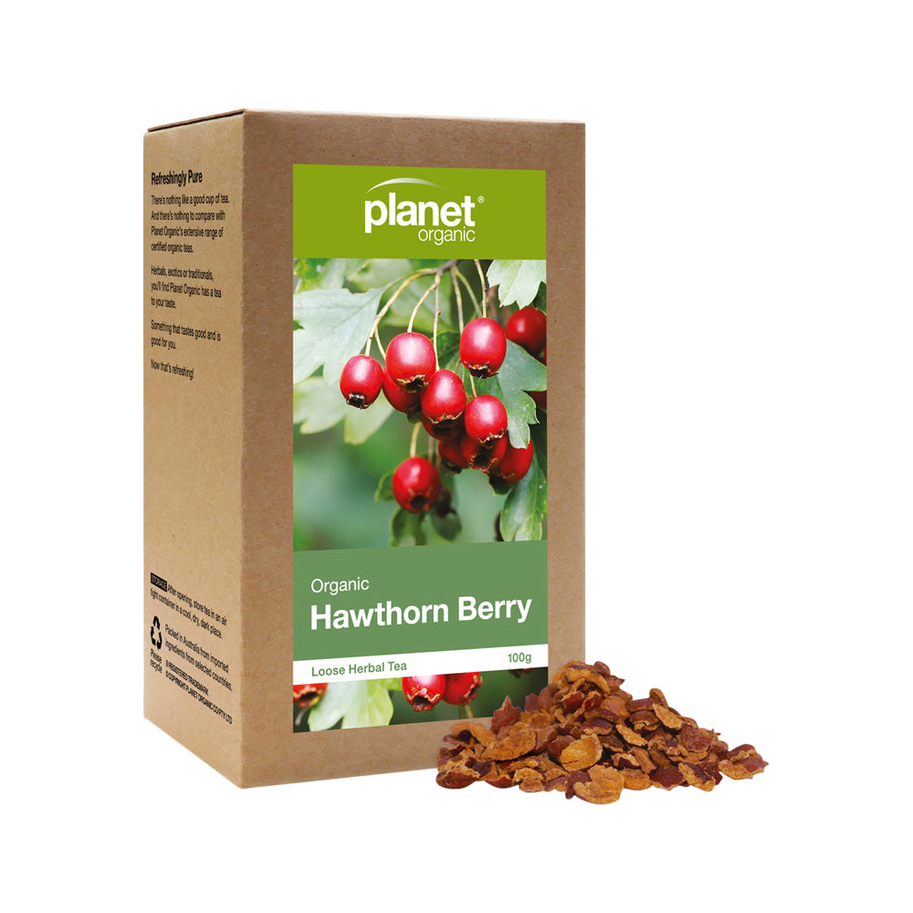 Planet Organic Org Hawthorn Berry Loose Leaf Tea 100g