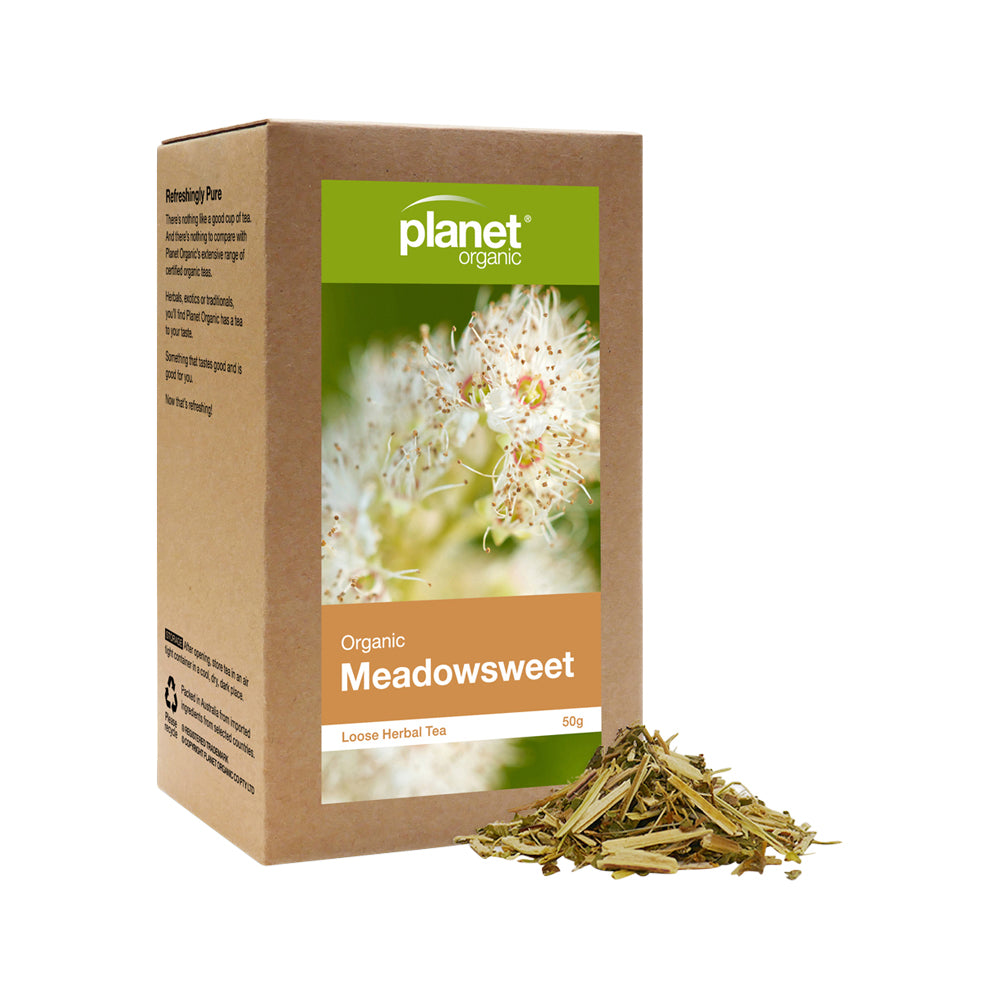 Planet Organic Org Meadowsweet Loose Leaf Tea 50g